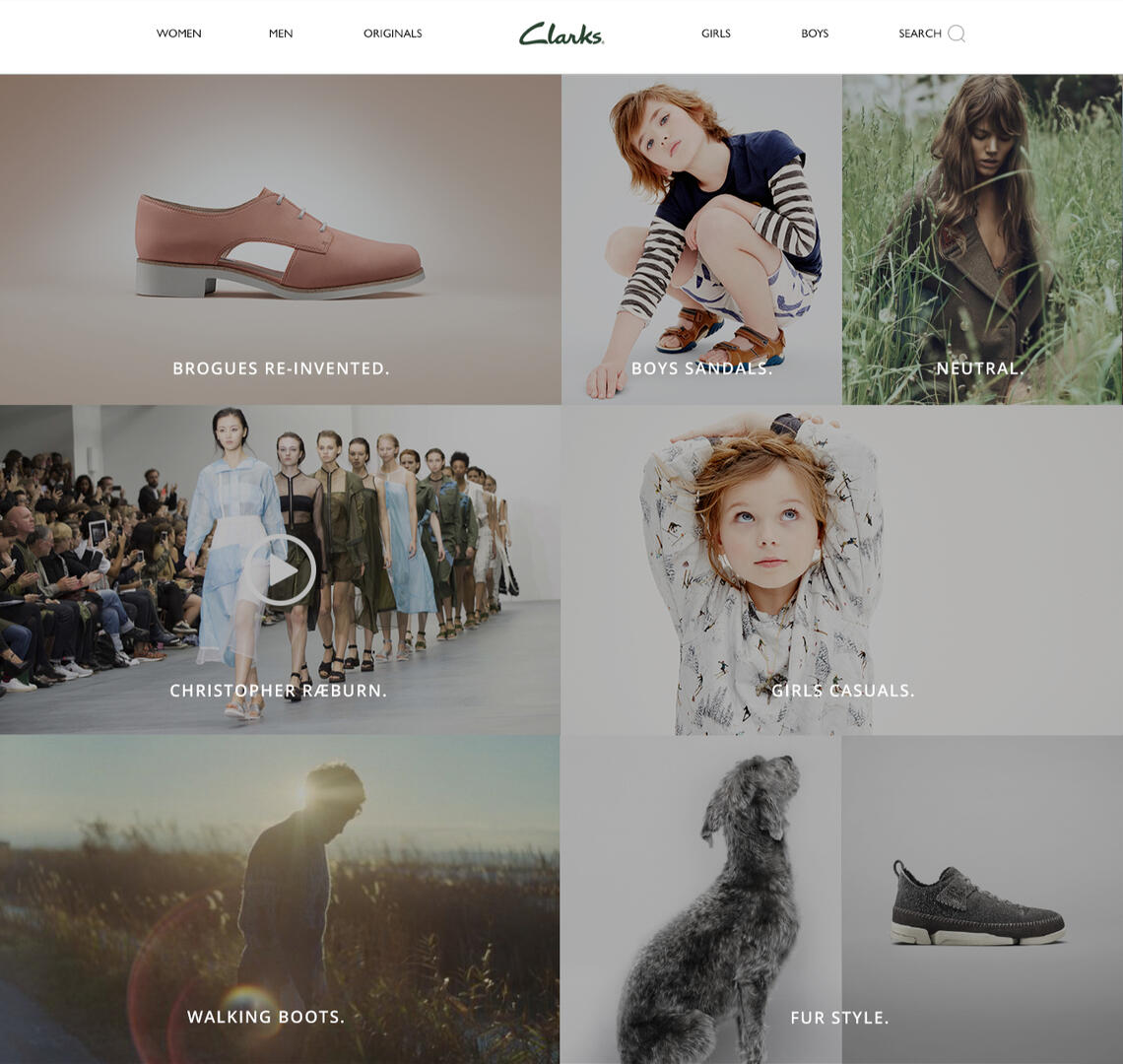 Clarks global redesign
